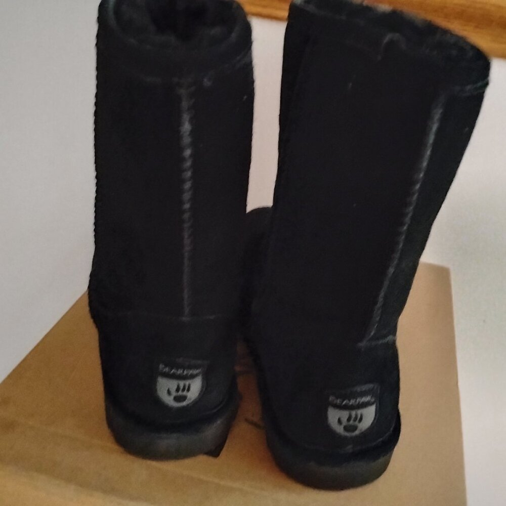 Bearpaw Ella Short boots, black, Size 8M, New in Box - Picture 3 of 7